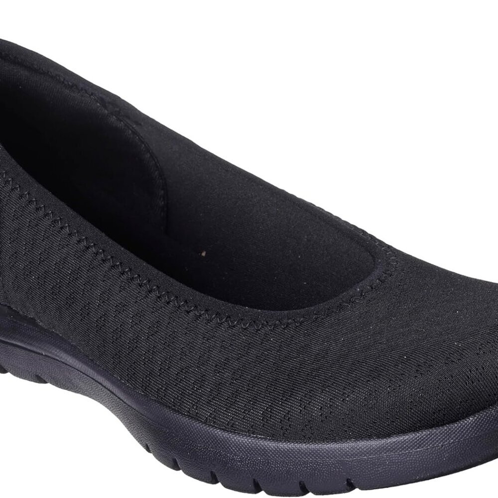 Women's Slip-On Shoe Mesh Ballerina Ortholite Cushion Ultra Go Comfort 7.5